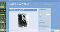 Desktop Screenshot of happilywriting.com