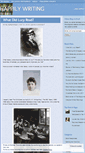 Mobile Screenshot of happilywriting.com